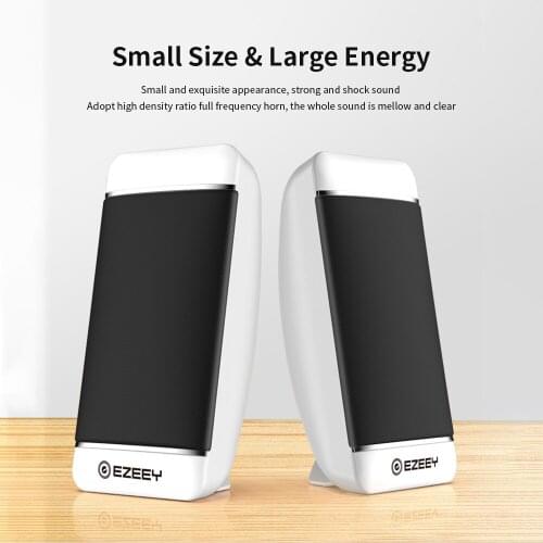 S4 Mini Desktop Computer Speaker Mobile Phone Laptop Speaker Portable Subwoofer USB Wired Multimedia Speaker