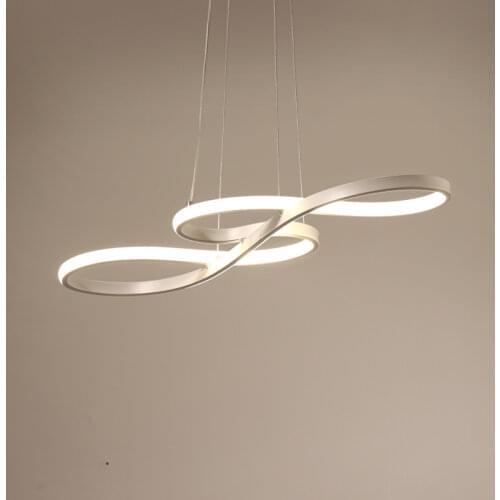 Modern Led Hanging Chandelier For Dining Kitchen Room Bar Suspension luminaire Pendant Chandeliers for Office lighting fixtures