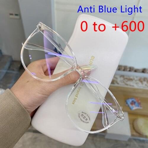 Ultralight Women Men Reading Glasses Retro Clear Lens Presbyopic Glasses Female Male Reader Eyewear Blue Light Glasses 0 to +6.0