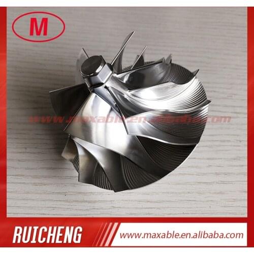 GT3788 759335-0002 Upgrade 64.00/88.40mm 6+6blades high performance Turbo Billet/aluminum 2618 compressor wheel for Chevy 6.6L