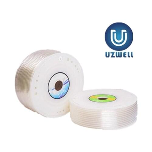 UZWELL 12mm(OD) x 8mm(ID) PU Air Tube Pipe Hose Pneumatic Hose 5M Transparent Color