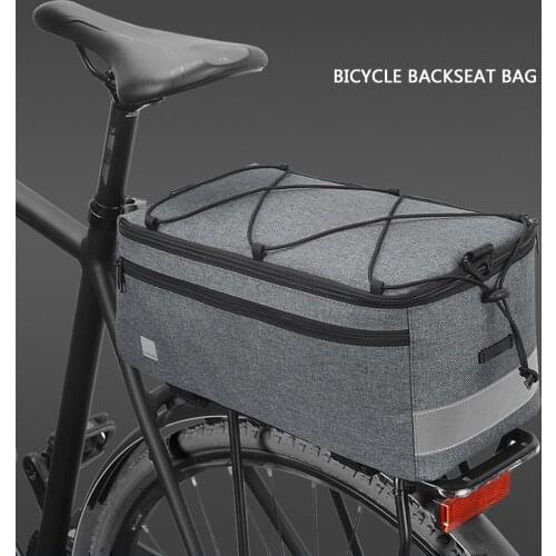 Bicycle Insulation Bag Case 8L Bike Bag Waterproof Bike Bag Outdoor Sports Pouch Panniers Pouch Insulation Cooler Pack