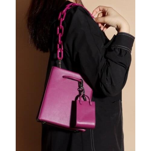 Women Bag PU Composite Bag Chains Fashion Solid Shoulder Bags Pures And Bags Crossbody Euro-America Style Designer Bag