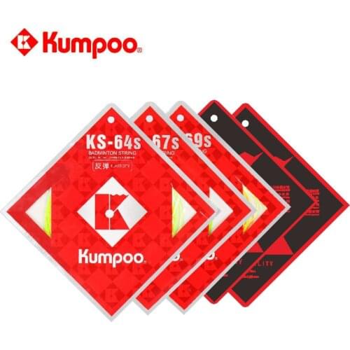 1 pcs Original Kumpoo badminton string ks676964Ti High elasticity Durable badminton strings random colors