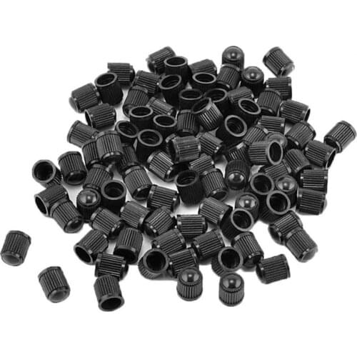 100Pcs Wheel Tire Tyre Valve Stem Caps Plastic for Auto Car Bike Motorcycle Truck Car Valve Stem Caps Wheel Caps On The Nipple