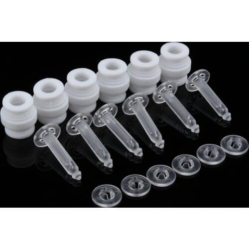 12 PC High quality For DJI Phantom 3 FPV Gimbal Camera Accessories Damping 6pc Bumper Rubber Balls + 6pc Anti Drop Pin Mount