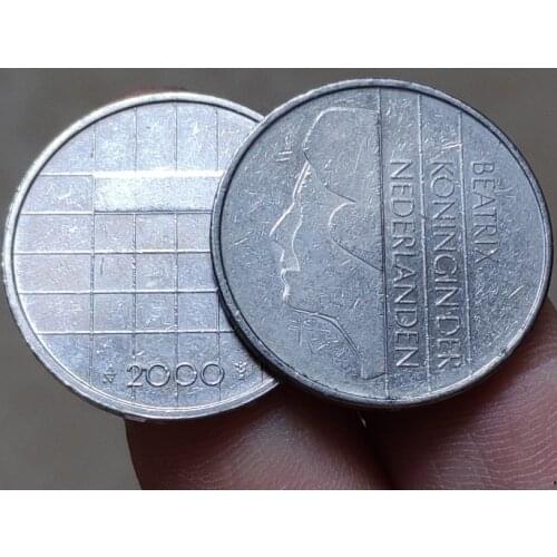 25mm Holland ,100% Real Genuine Comemorative Coin,Original Collection