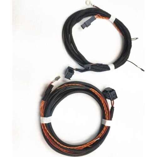 READXT Car Front Camera Lane change assist keeping System&ACC Adaptive Control Cruise Wire Cable Harness Plug For Golf 7 MK7 A3