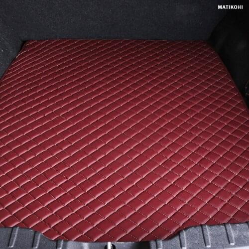 Car trunk Mats For Citroen c4 c5 c2 c3 c6 drain C-Quatre/Triomphe Elysee Picasso car accessories car styling Custom foot mats