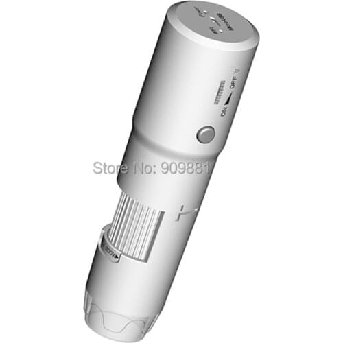 200X Digital Wifi Microscope 8*LED 25X-200X HD Wireless Biological Microscope Support Android IOS Phone App Magnifier Loupes