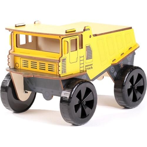 Wooden Toy Transport Truck