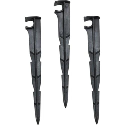 3/8 inch hose holder 8/11 hose stems holder plastic Garden irrigation system hose adapter 6 pcs