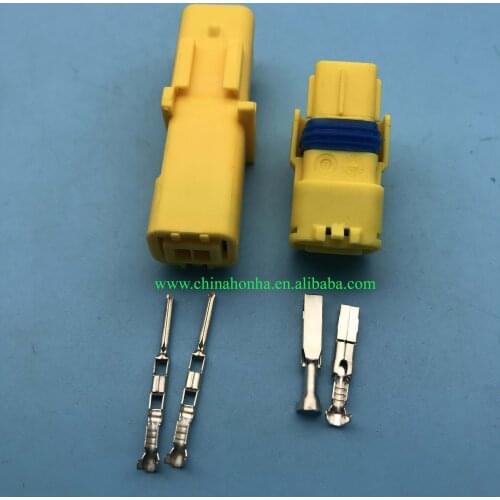 DJ7027A-1.5-11 / 21 FCI connector 2-pin male and female car connector water temperature sensor plug