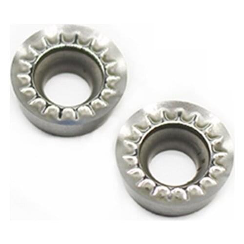 20pcs RPGT1003 MO AK H01 Aluminum cutter blade Insert Cutting Tool turning tool CNC Tools AL +TIN Alloy wood face milling