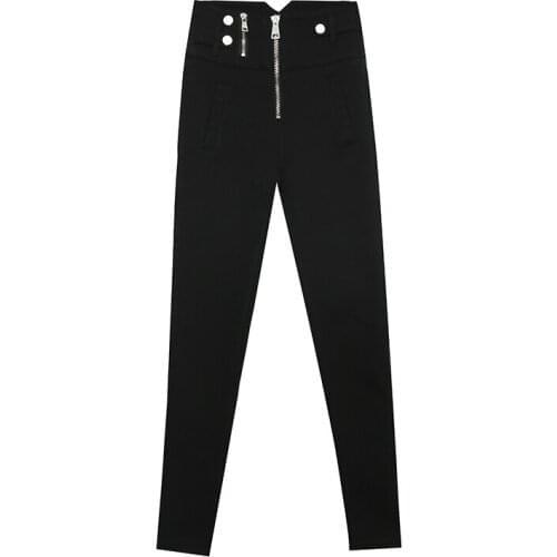 Fv267 2019 new autumn winter women fashion casual Ladies work wear nice Leggings Cashmere thick warm