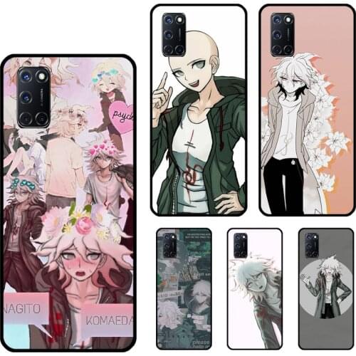 Nagito Komaeda Phone Case For OPPO A91 A83 A15 A92 A72 A52 A5S A3S A1K F5 F7 A5 A9 A53 A31 2020 Reno 2 Z