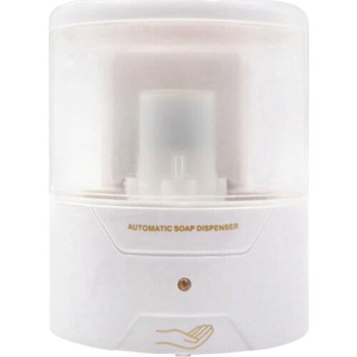 Automatic Soap Dispenser Wall Mount, Dispenser 600Ml Gel/Liquid Touchless Hand Soap Dispenser for Home School Office