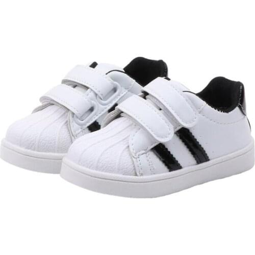 Spring Autumn new baby boys girls white shell shoes kids sport shoes childrens fashion sneakers