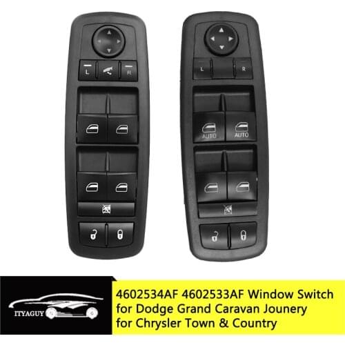 04602534AF 04602533AF Electric Window Switch for Dodge Grand Caravan Jounery for Chrysler Town & Country 4602534AF 4602533AF