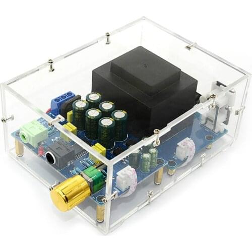 SOTAMIA TPA6120 Headphone Amplifier Board HIFI TPA6120A2 Enthusiast Headphones AMP Amplificador Zero Noise Diy Kits