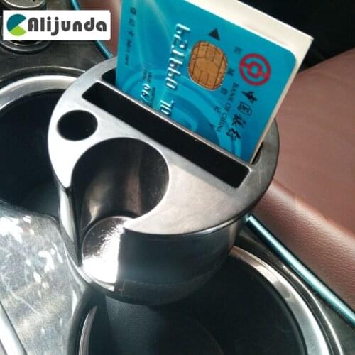 Center Console Arm Bearing Storage Cup Cupboard Case Container Stacking collection for Volkswagen vw POLO Tiguan Passat Golf