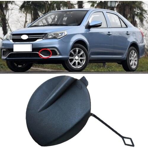 Roavia For Geely GC6 Car Front Bumper trailers hole Trim Tow Cover Bracket Shell Trailer Cap Towing Lid Trim Hood Not Paint