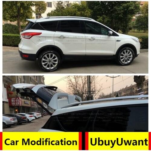 For Escape Ford Kuga Spoiler ST ABS Material Car Rear Wing Spoiler For Escape Ford Kuga ST Spoiler 2013-2015