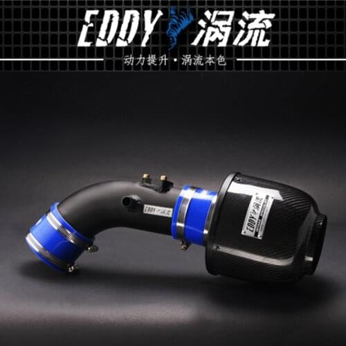 EDDY Intake System Air Intake Pipe & Carbon Fiber Air Filter for Toyota VIOS 1.3 VIOS 1.6 2010 Car Accessories Engine Parts