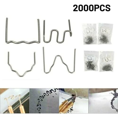 0.6/0.8mm Welding Nail For Plastic Welder Corner Staple Flat Staples Stapler Soldering Supplies For Car Bumper Plastic Repair