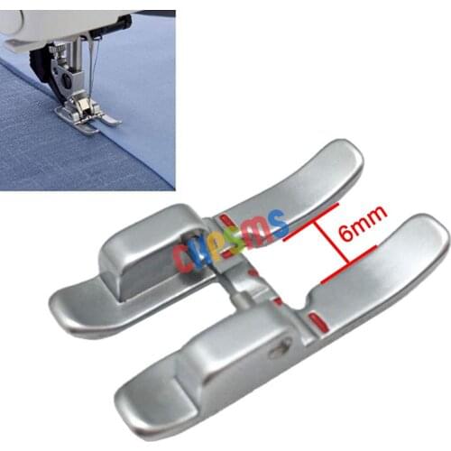 1PCS #93-036931-91 6mm Open Toe Presser Foot with IDT for Pfaff Sewing Machines