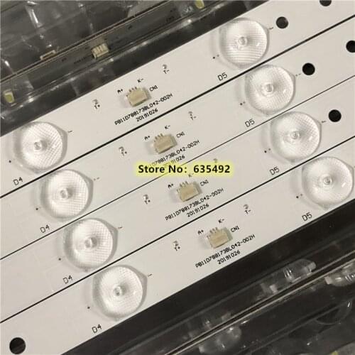 100% New 789MM 4pcs LED BACKLIGHT STRIP 12LAMPS FOR VIVAX 40inch PB11D788173BL042-002H SLE40F10M4