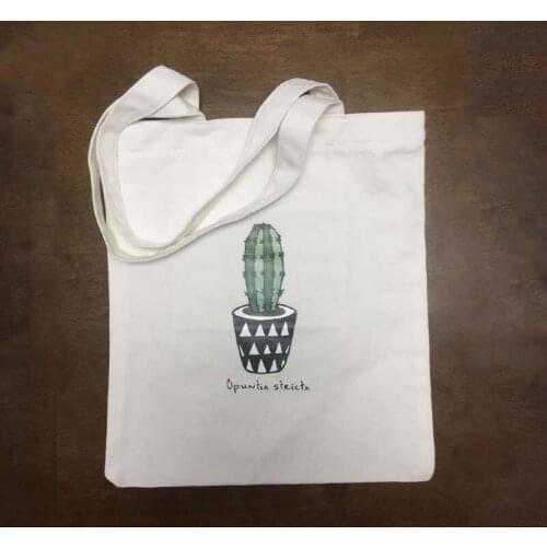 100 pcs/lot Size In 31cm*36cm Colors Logo Printing On One Side Of Bag Customized Logo Tote Bag Cotton Canvas Shopping Bags