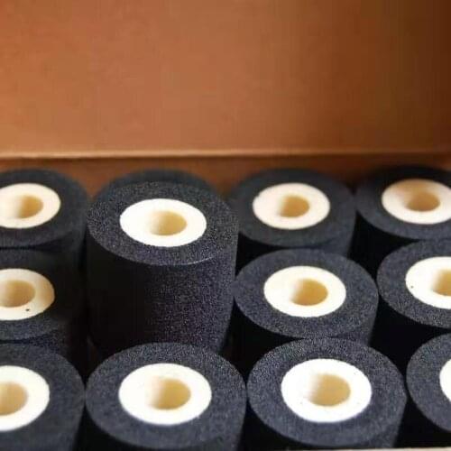 36*32MM Energy Saving Black Hot Printing Ink Roll for 380f Ink Coding Machine to Print Expiry Date/Batch No