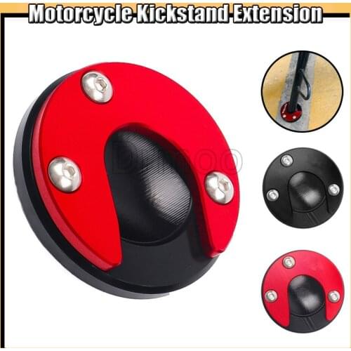 Motorcycle CNC Accessories Motorbike Side Stand Enlarge Extension Kickstand For Aprilia GPR125 GPR150 RS125