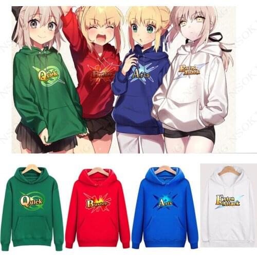 Anime fate grand order hoodie Cosplay fate cotton Sweatshirt Costume