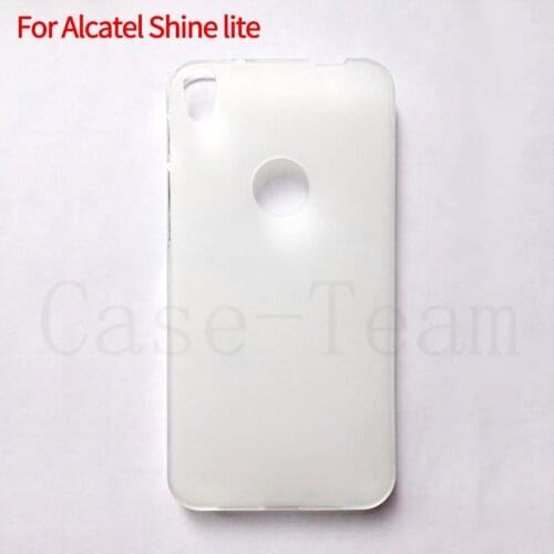 Matte Soft TPU Case For Alcatel Shine Lite 5.0 inch OT5080X 5080X 5080 Silicone Ultra Thin Slim Back Cover