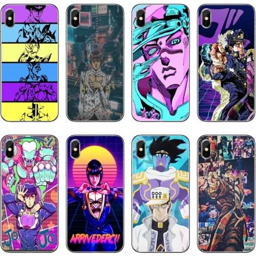 JOJO BIZARRE ADVENTURE Accessories Phone Case For Huawei P40 P30 P20 Pro P10 P9 Lite Y5 Y6 Y7 Y9 P Smart Plus 2018 2019