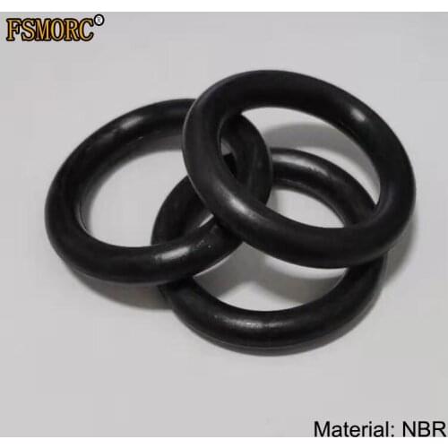 Black NBR material O-ring oil-resistant and wear-resistant o ring hardness 55°/OD79*12mm