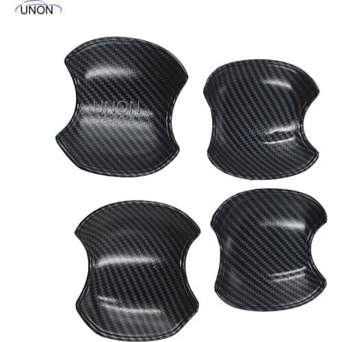 For Toyota Corolla Cross 2020 Door Gloves Outside Door Bowl Box Door Handle Stick Scratch Resistant Perigone Sequins Accessories