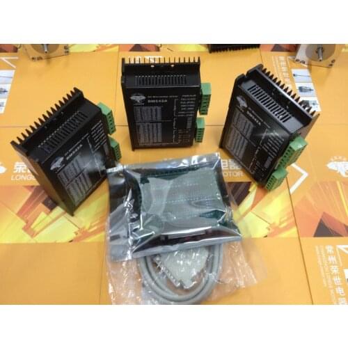 Ship to RU 3Axis CNC Router DIY stepper motor driver DM542A PEAK 4.2A,18-50VDC CNC Controller longs motor