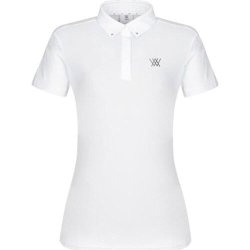 A-New Women Fashion Polo-Shirts Ice Soft Touch Elastic Quick Drying Sports Golf T-Shirts