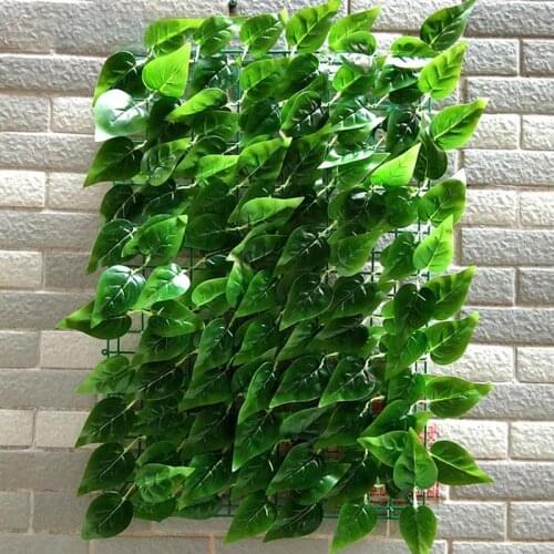 Simulation plant decorative background flower wall artificial indoor and outdoor decoration tape large green radish