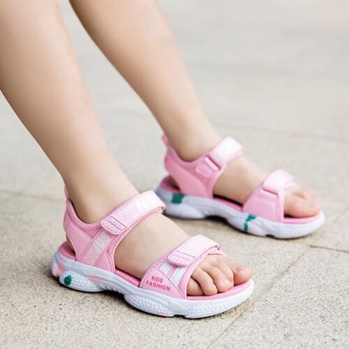 2021 Summer Children Shoes Girls Soft Soles Beach Shoes Male Baby Baotou Anti-kick Childrens Sandals Princepard Summer Sandals