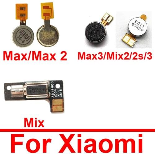 NWT Motor Vibrator For Xiaomi Mi Mix 2 2S 3 Mi Max 2 3 Vibration Motor Flex Cable Module Replacement Repair Parts
