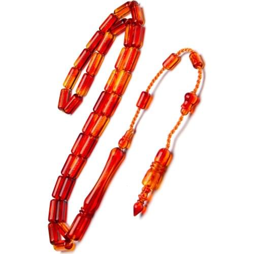 Islamic Tasbih Muslim Rosary Beads 33 Prayer Rosary For Men Bracelet For Men Accessory amber oltu amber stone Handmade Turkey