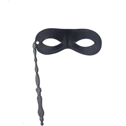 New men and womens masquerade ball masks on sticks Party favor Dress up 10 colors available LX6508