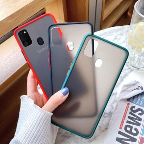Translucent Phone Cases For Samsung M51 M31S M30S M21S M11 M01 A02S A42 A12 A01 A11 A21S A31 A41 A51 A71 A32 A52 A72 Matte Cover