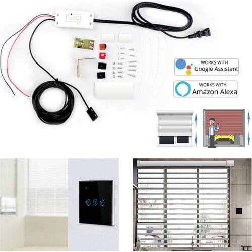 WiFi Switch Smart Garage Door Opener Controller with Alexa Google Home and IFTT Smart Life/Tuya APP Control Voice Control Switch
