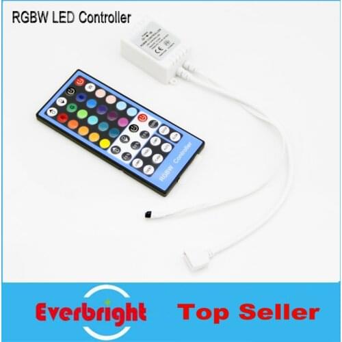 DC12-24V RGBW led control for RGBW led strip light 40 key IR remote controller 2A*4CH common anode
