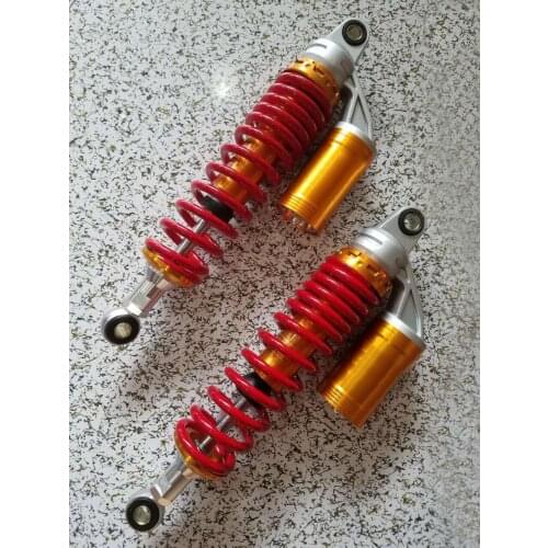 340mm 350mm 360mm 8mm spring Universal Motorcycles Shock Absorbers for Honda/Yamaha/Suzuki/Kawasaki/Dirt bikes ATV/Quad Scooter